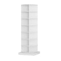 Bellemave Rotating shoe rack,rotating shoe rack tower 360, Holds over 28 pairs of shoes,White