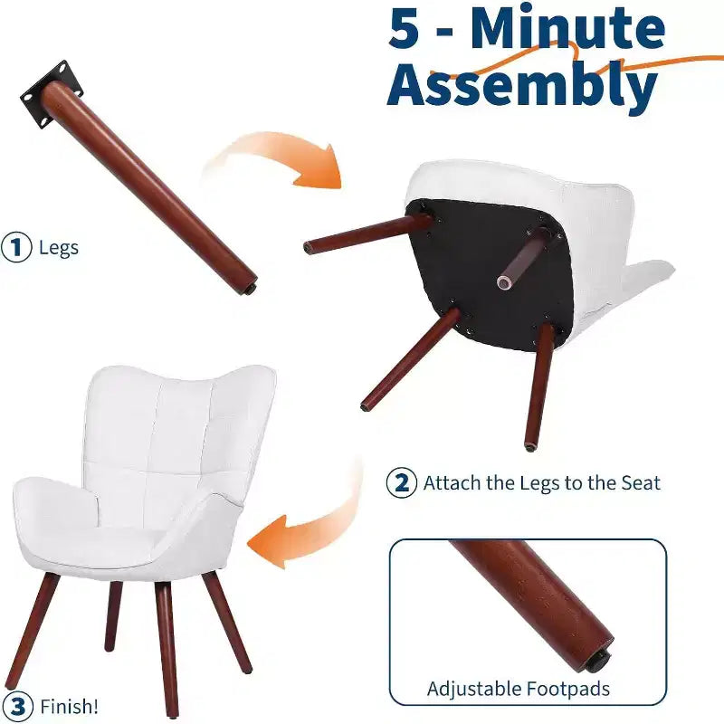 Sedie da pranzo imbottite con schienale alto, robuste gambe in metallo, capacità di carico di 150 kg, perfette per cucina e camera da letto