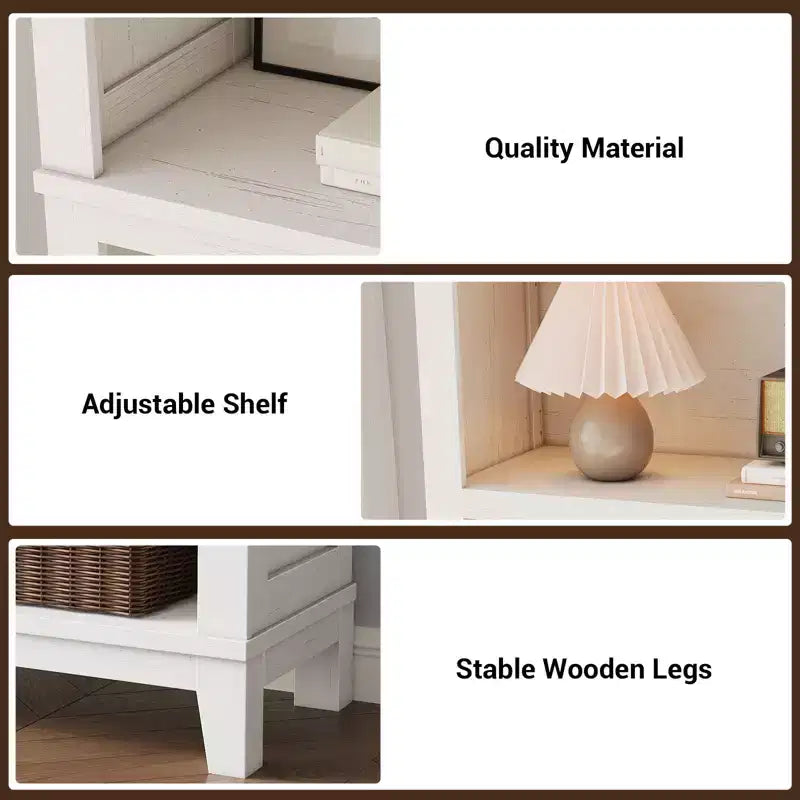 Libreria a 5 ripiani - Scaffale stretto alto 180 cm con ripiani regolabili e gambe in legno, per soggiorno, ufficio, camera da letto