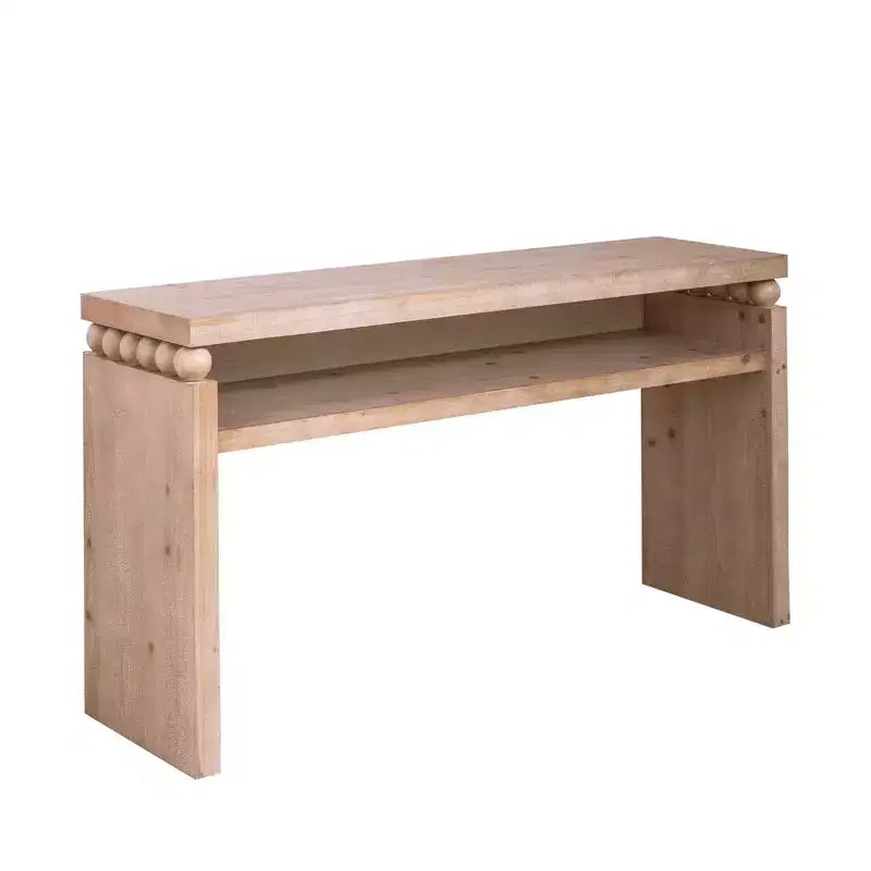 Consolle moderna, Tavolo elegante da ingresso con bordo decorativo perlato, Tavolo da corridoio per soggiorno, Ingresso
