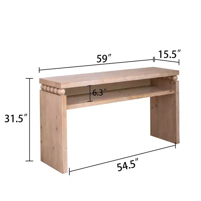Consolle moderna, Tavolo elegante da ingresso con bordo decorativo perlato, Tavolo da corridoio per soggiorno, Ingresso
