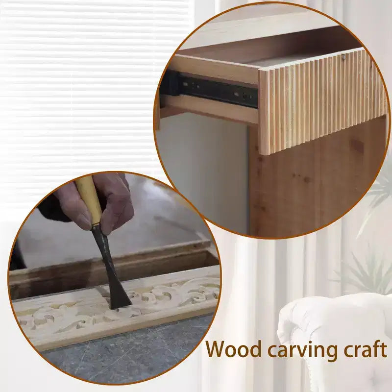 Consolle moderna, Tavolo elegante da ingresso con bordo decorativo perlato, Tavolo da corridoio per soggiorno, Ingresso